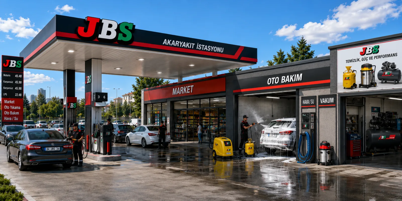 Akaryakıt istasyonları