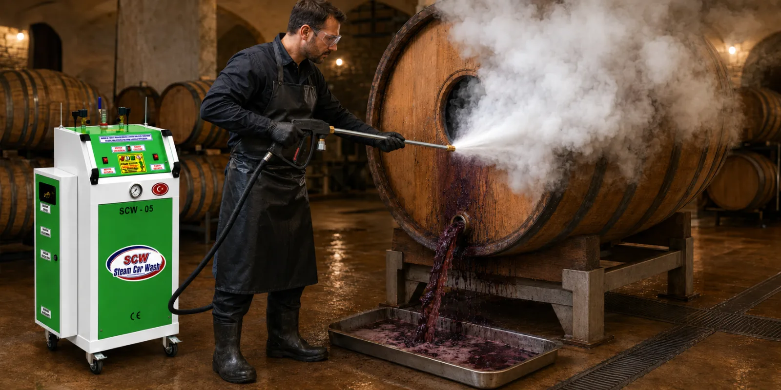 Industrial Steam Cleaner for Brewery Cleaning and Equipment Maintenance blog image