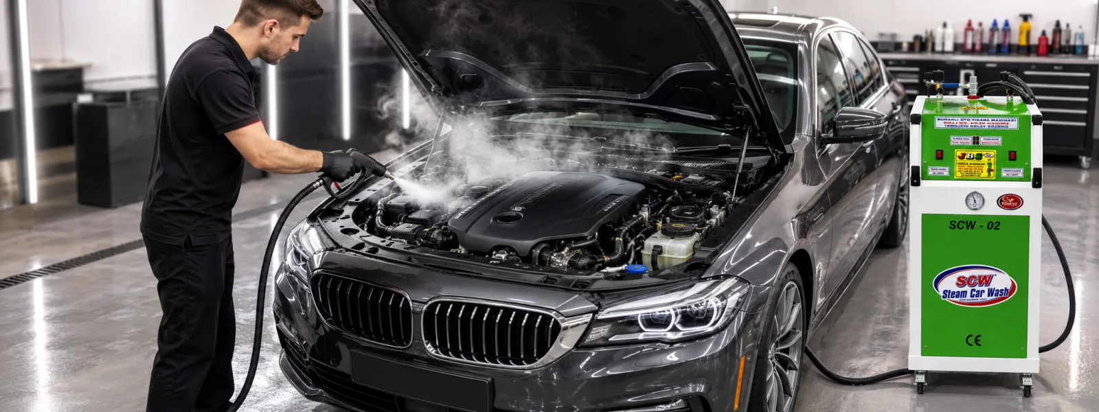 Wer kann eine Dampf-Autowaschmaschine verwenden? blog görseli