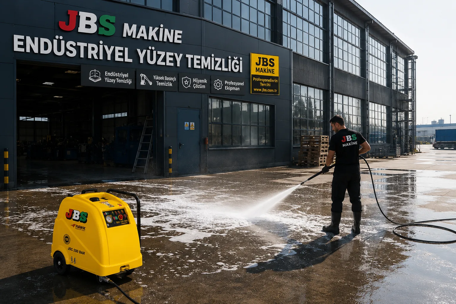 Industrielle Oberflächenreinigung