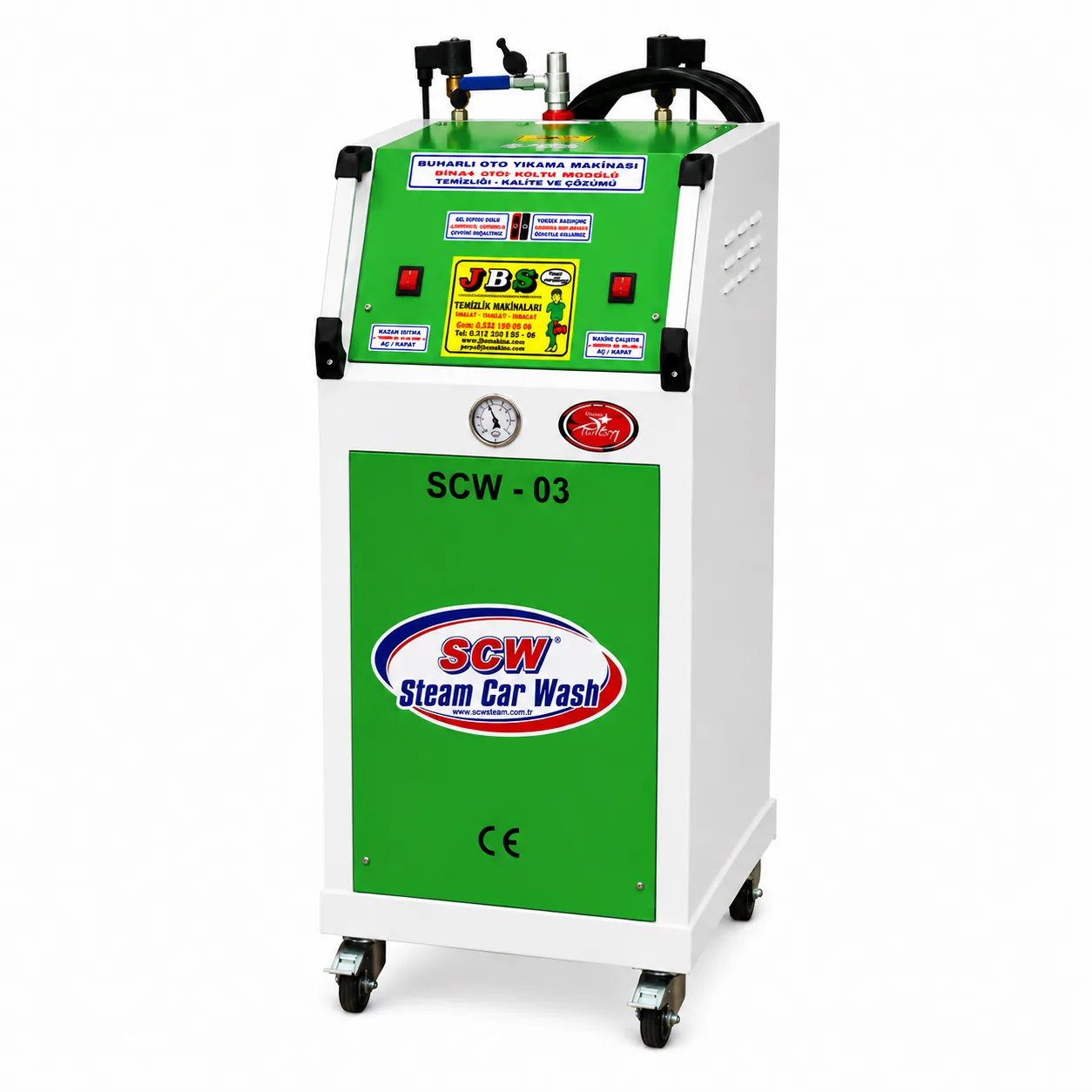 Buharlı Oto Yıkama Makinesi SCW 03
