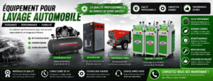 Franchise de Lavage de Voitures à la Vapeur