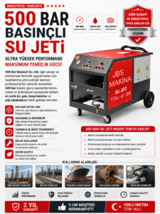 500 Bar Basınçlı Oto Yıkama Pompaları