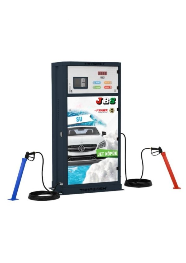 Self Servis Çift Yıkama Jet Köpük Makinesi
