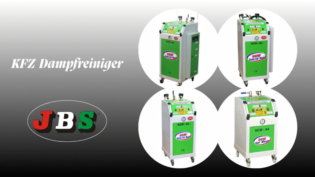 SCW 01 Dampfreiniger für die Außenreinigung