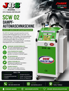 Dampf-Autowaschmaschine