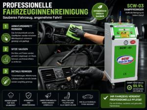Auto Innenraum richtig reinigen