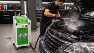 Is steam wash good for car engines?